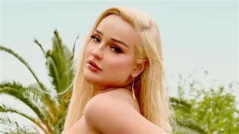 kim petras naked|We’ll Never Forget These 6 SI Swim Photos of Kim Petras in